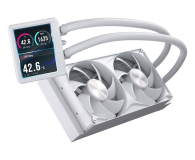 Corsair NAUTILUS II 240 RS LCD 2x120mm White - 1603098 - zdjęcie 2